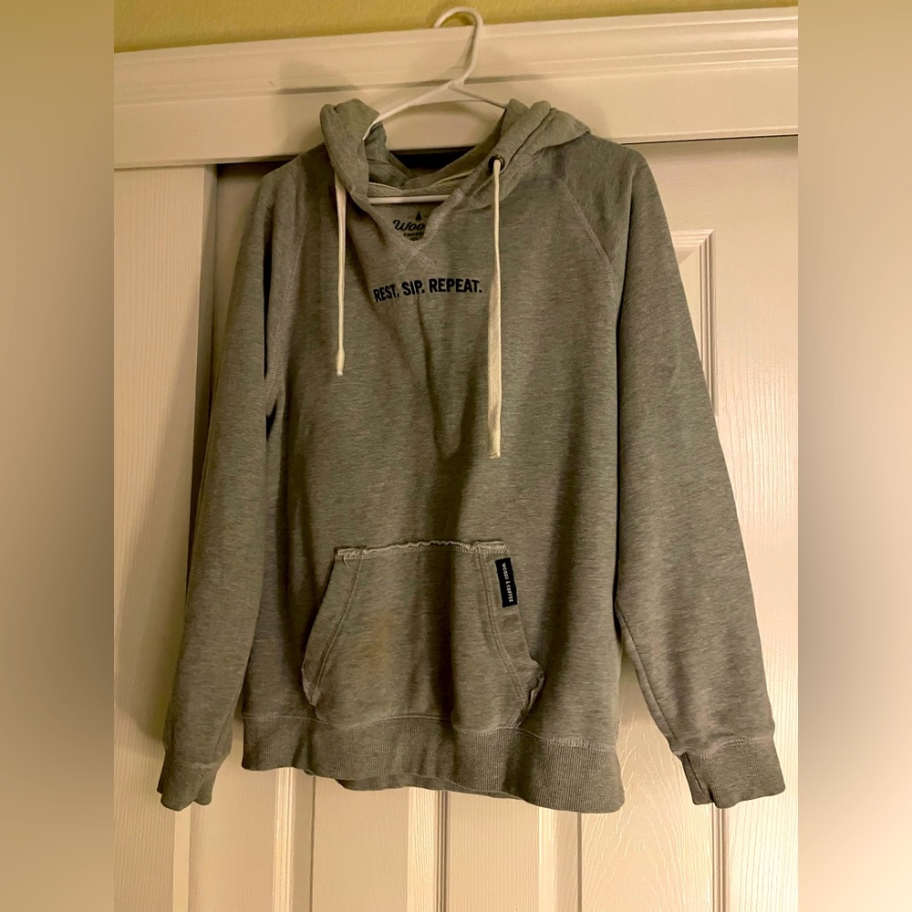 Woods Coffee, M sized, gray color